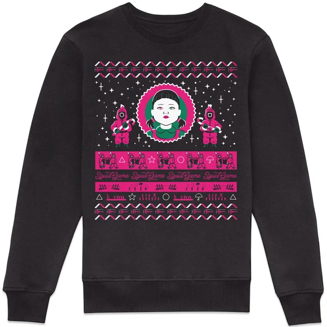 Squid Game Squid The Season Sweatshirt - Black