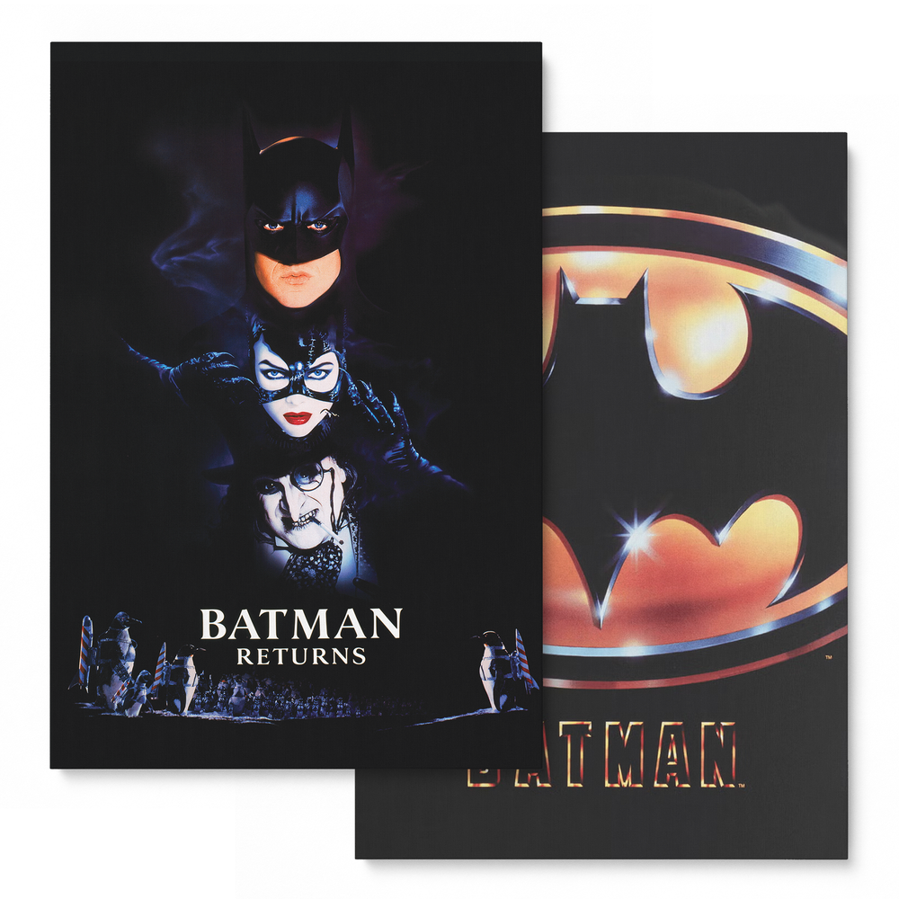 Decorsome x Batman Michael Keaton Canvas 2-pack bundle - 20" x 30" Afbeelding 1