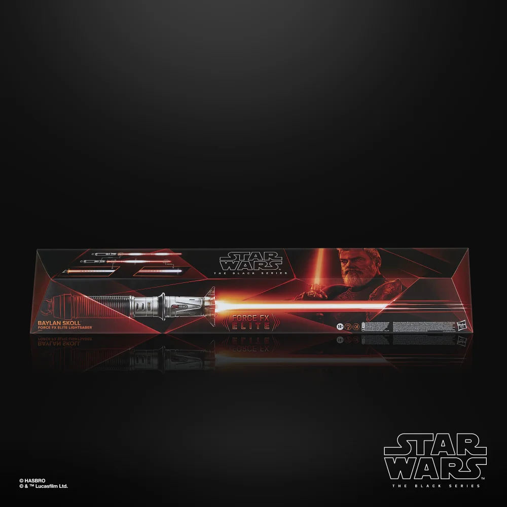 Star Wars The Black Series Baylan Skoll Force FX Elite Lightsaber Afbeelding 1