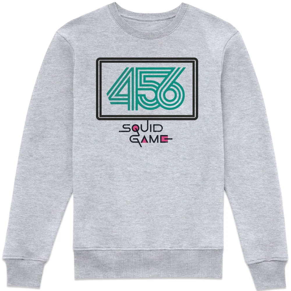 Squid Game 456 Sweatshirt - Grey - XL Afbeelding 1