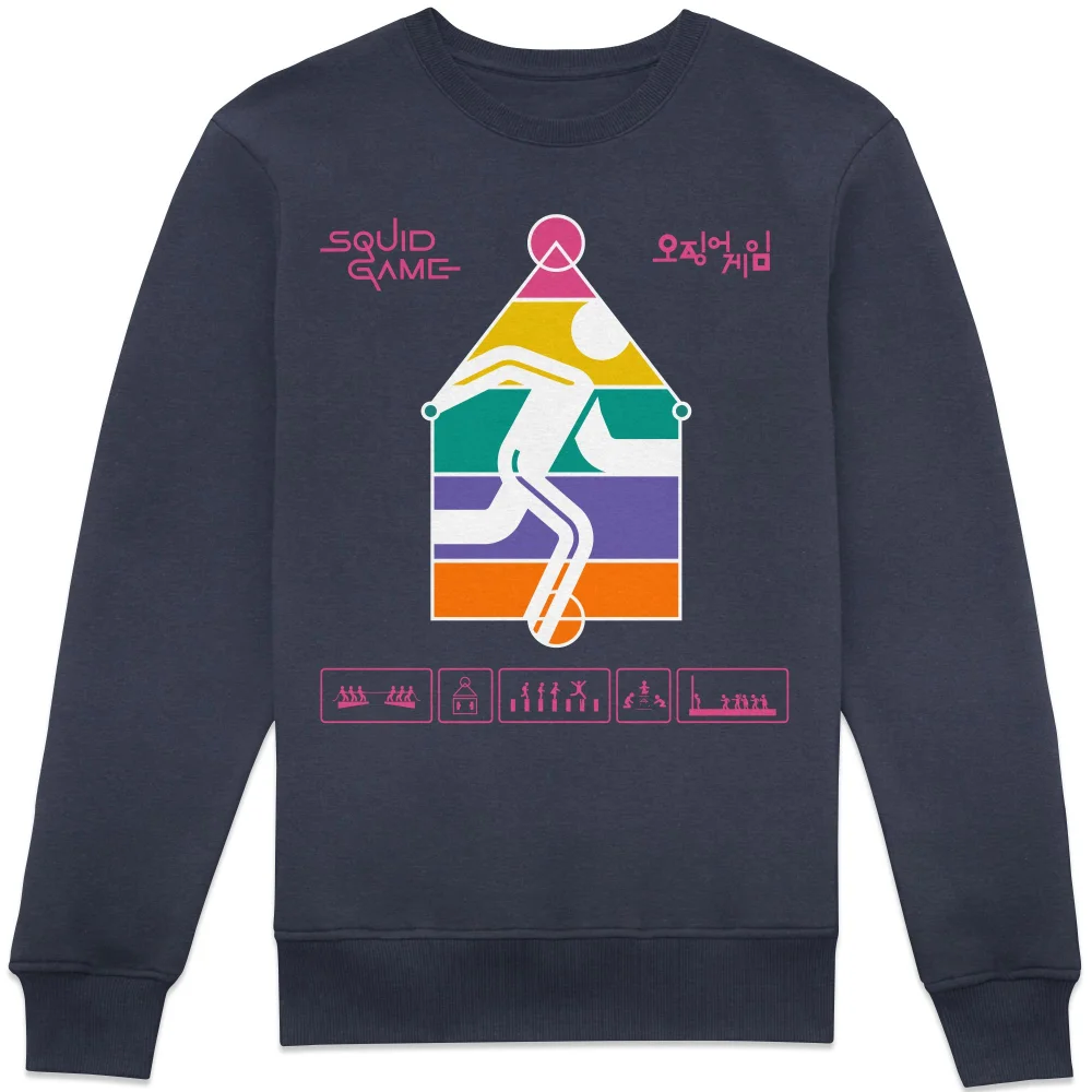 Squid Game Event Sweatshirt - Navy - 4XL Afbeelding 1