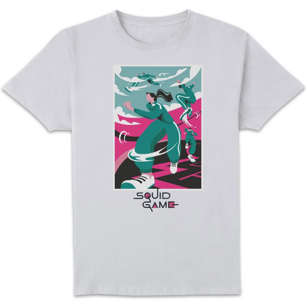 Squid Game Game On Men's T-Shirt - White - L Afbeelding 1
