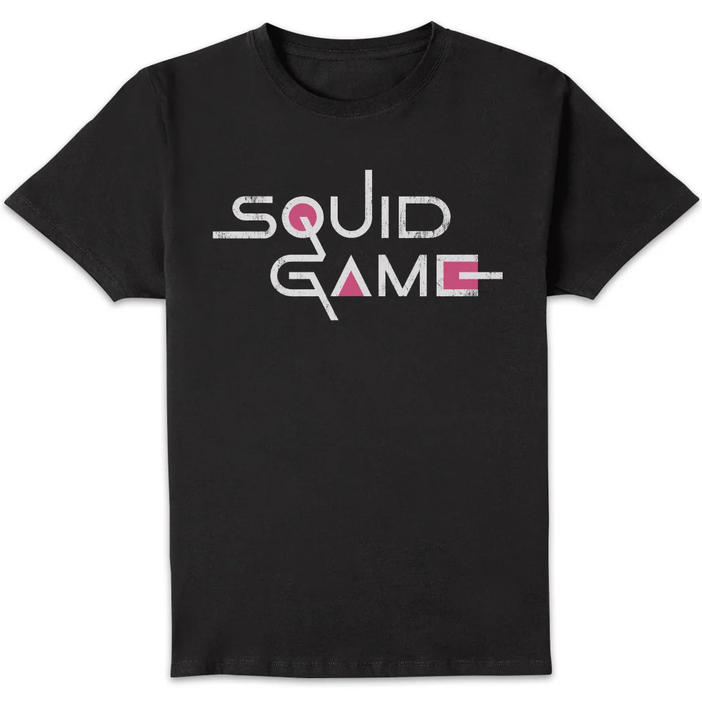 Squid Game Logo Men's T-Shirt - Black - XXL Afbeelding 1