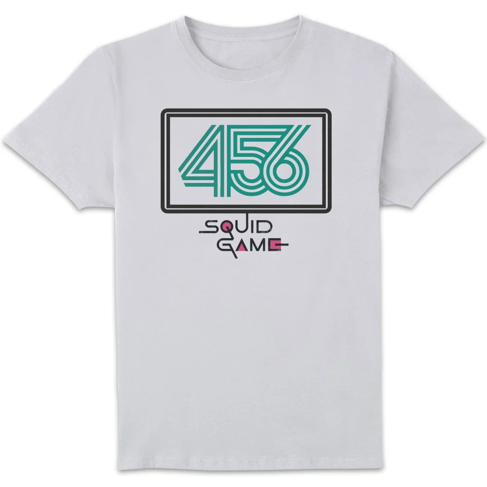 Squid Game 456 Men's T-Shirt - White - S Afbeelding 1