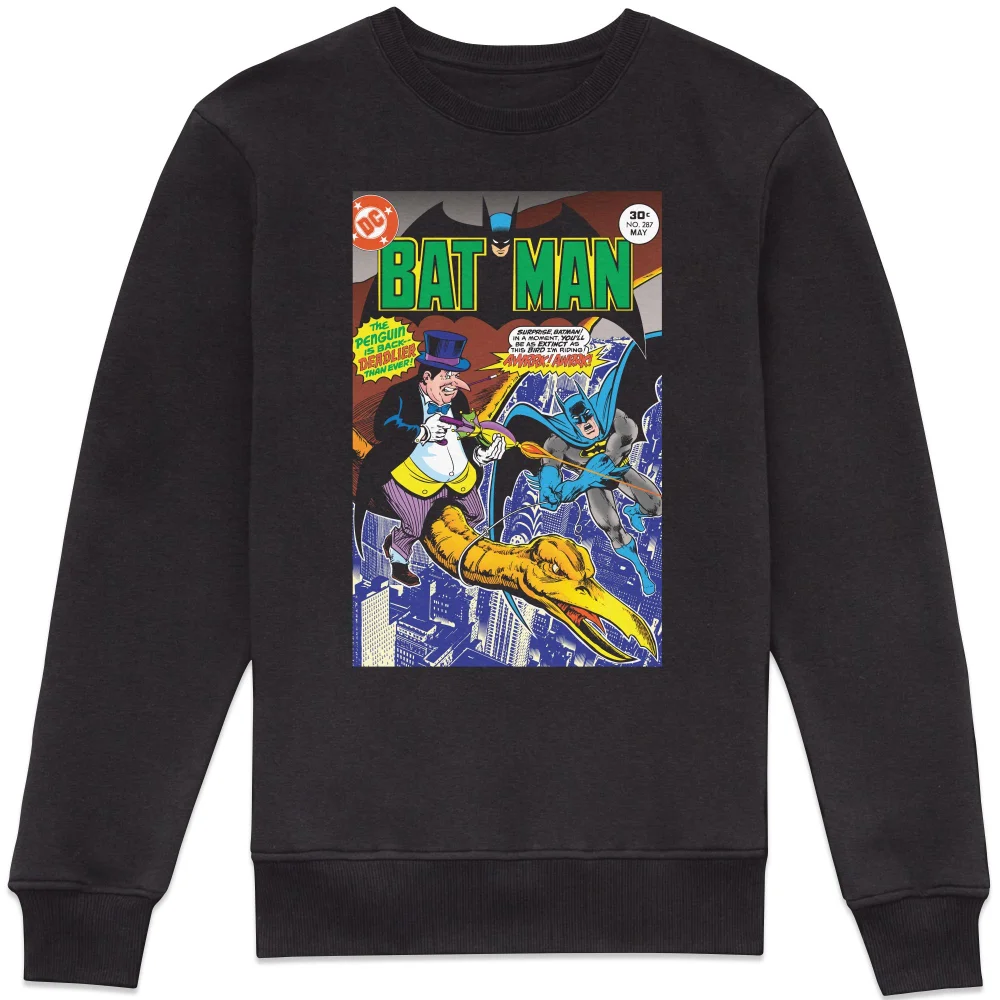 Batman Core COMIC COVER Sweatshirt - Black - 4XL Afbeelding 1