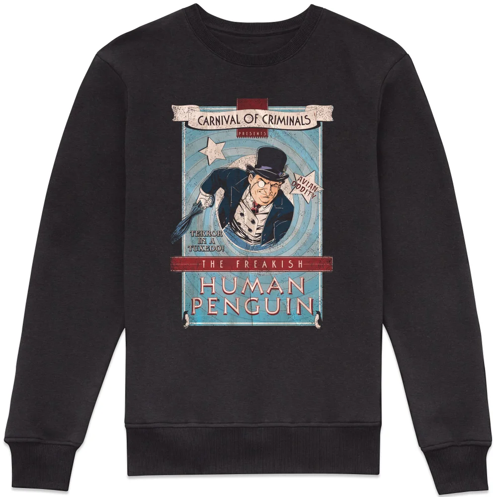 Batman Core Carnival Of Criminals Sweatshirt - Black - S Afbeelding 1