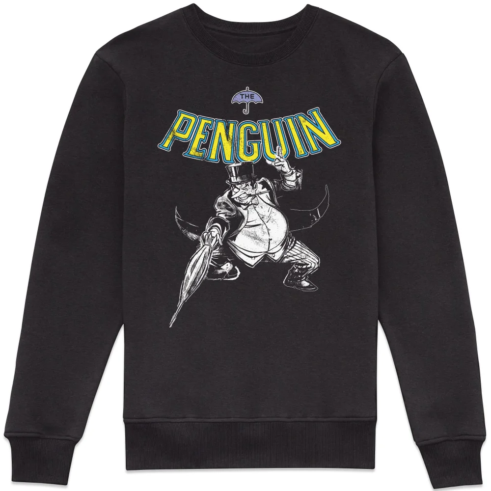 Batman Core Action Pose Sweatshirt - Black - S Afbeelding 1