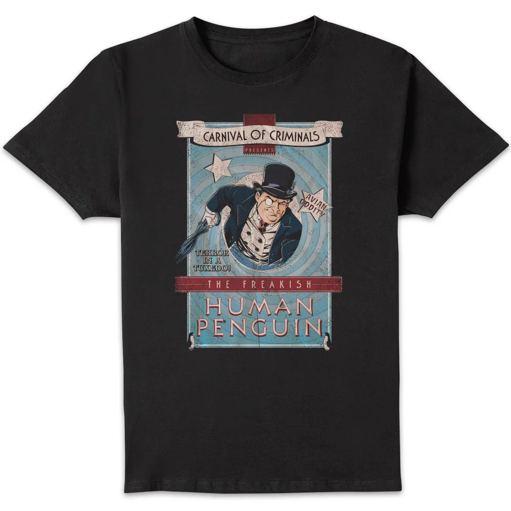 Batman Core Carnival Of Criminals Men's T-Shirt - Black - XXL Afbeelding 1