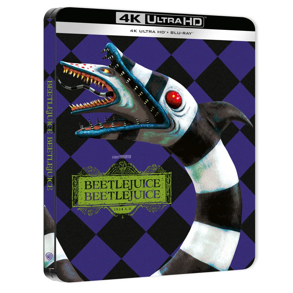 Beetlejuice Beetlejuice 4K Ultra HD Steelbook Afbeelding 1