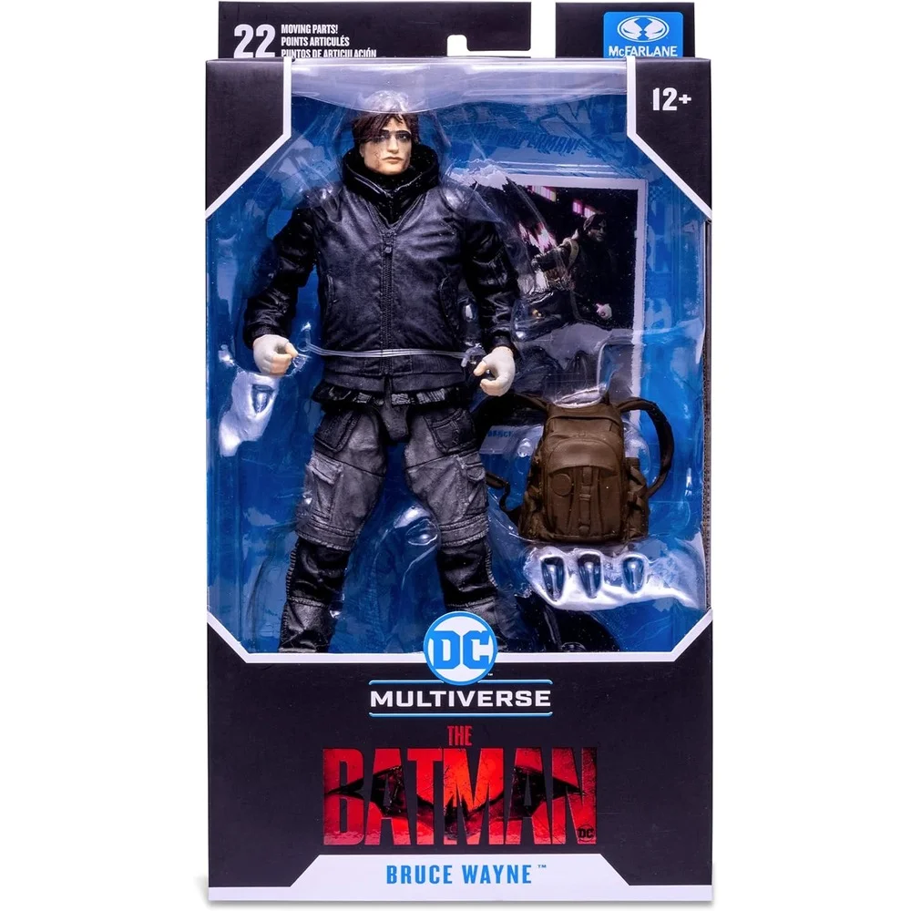 DC BATMAN MOVIE 7IN FIGURES WV2 - CHARACTER 6 UNMASKED Afbeelding 1