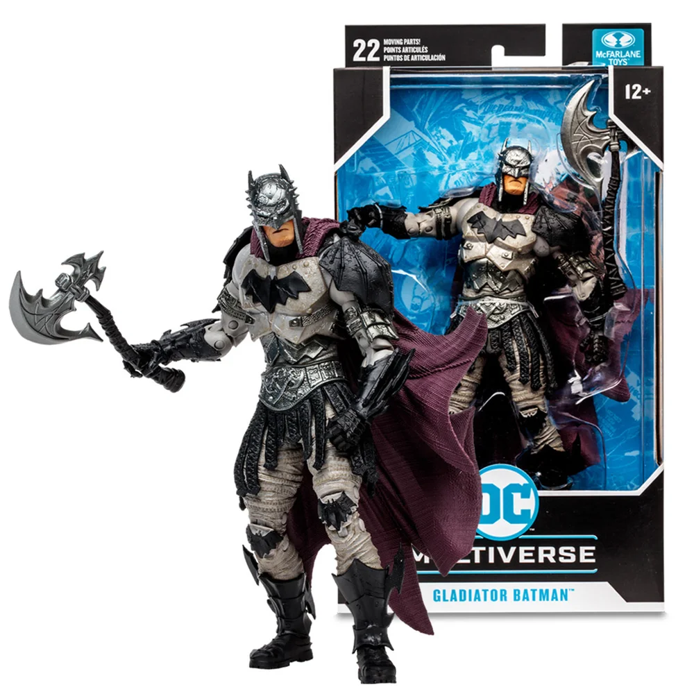 DC MULTIVERSE 7IN - GLADIATOR BATMAN (DARK METAL) Afbeelding 1