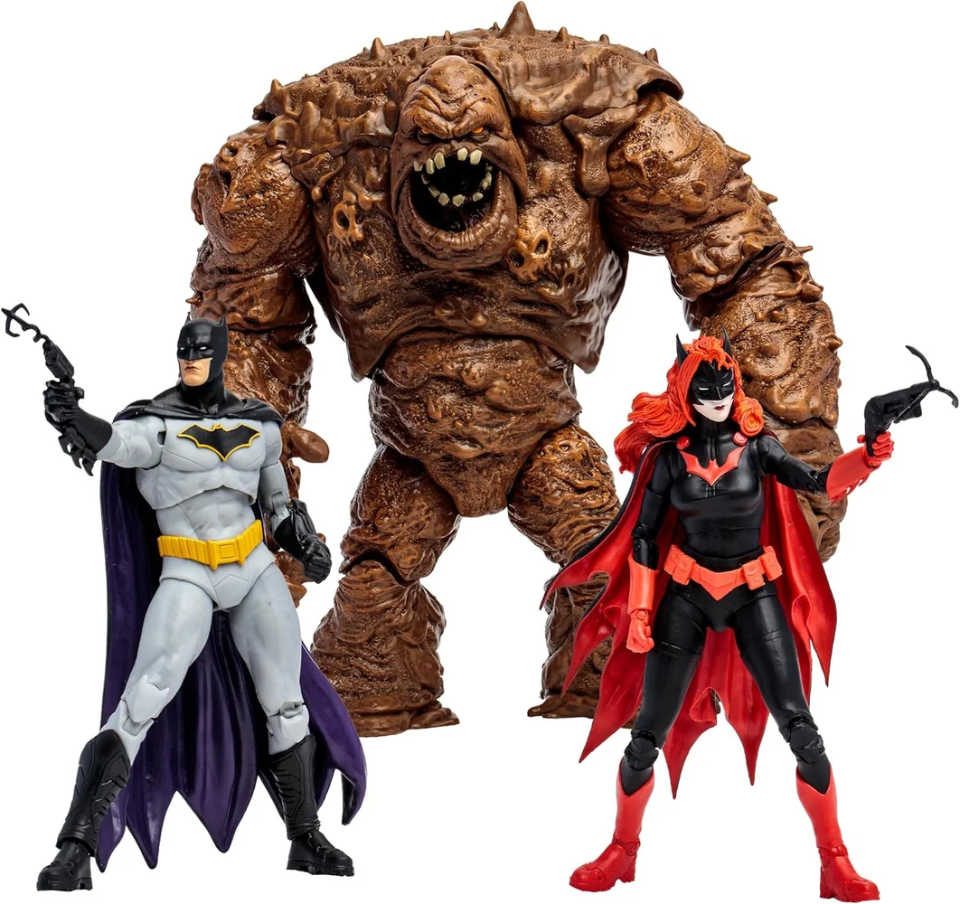 DC MULTIVERSE MULTIPACK - CLAYFACE AND BATWOMAN AND BATMAN (REBIRTH)(GOLD LABEL) Afbeelding 1