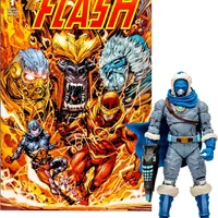 DC DIRECT 7IN FIGURE WITH COMIC - THE FLASH WV2 - CAPTAIN COLD