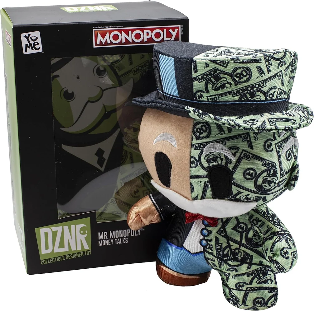 DZNR Plush Monopoly - Money Talks Afbeelding 1