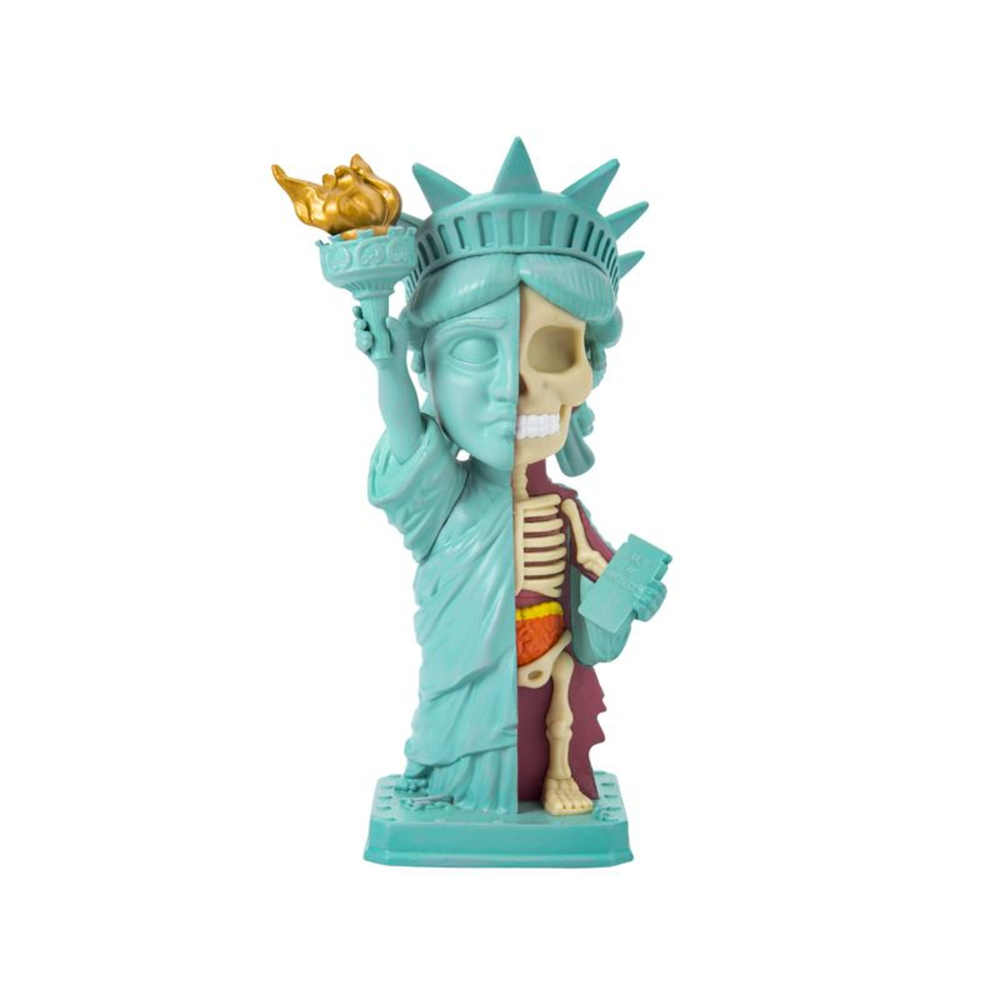 XXRAY Figure |Statue of Liberty Anatomy 10cm Afbeelding 1