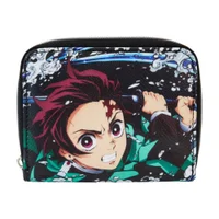Loungefly Demon Slayer Tanjiro Checkerboard Wallet