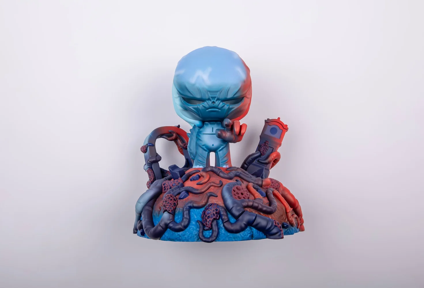 Mighty Jaxx Stranger Things Vecna Upside Down Limited Edition Vinyl Art Toy (Limited to 500 Worldwide) Afbeelding 1
