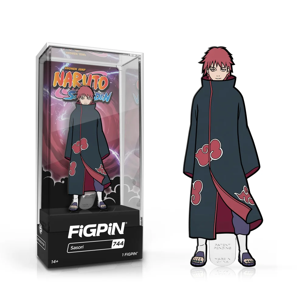 FiGPiN Naruto Shippuden Sasori 3" Enamel Pin #744 Afbeelding 1