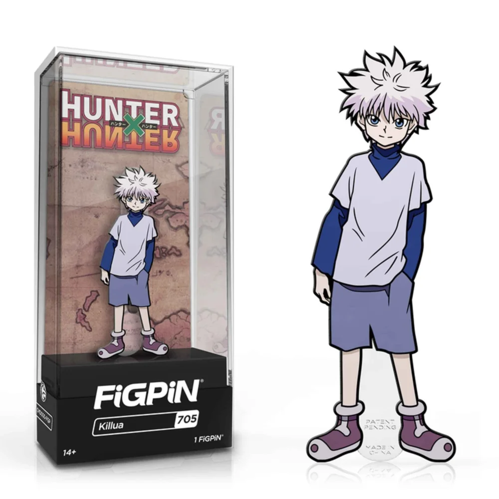 FiGPiN Hunter X Hunter Killua 3" Enamel Pin #705 Afbeelding 1