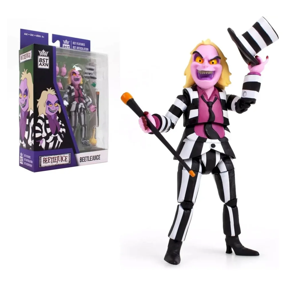 Loyal Subjects BST AXN Beetlejuice 5" Action Figure Afbeelding 1