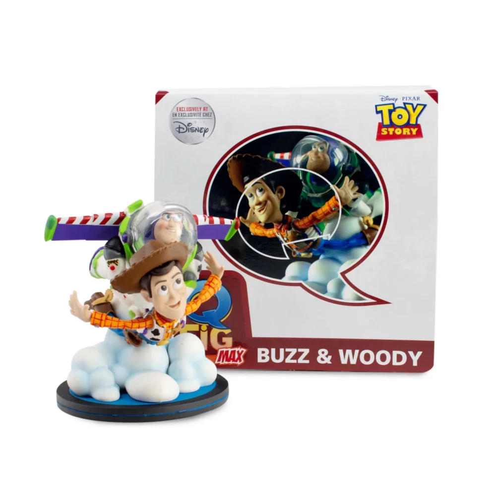 Quantum Mechanix Disney Toy Story Buzz and Woody Q-Fig Max Diorama Afbeelding 1