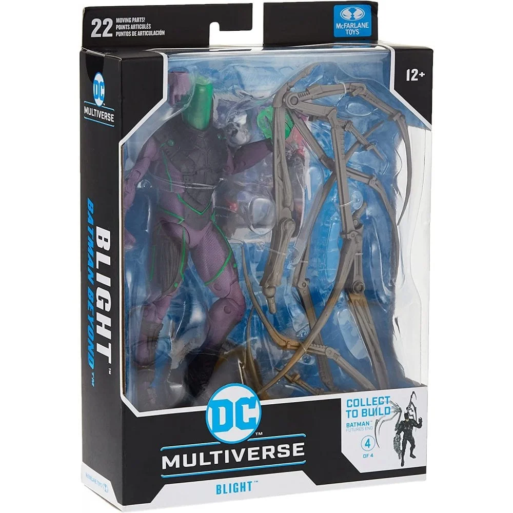 DC BUILDA-A 7IN FIGURES - BATMAN BEYOND - BLIGHT (INTL) Afbeelding 1