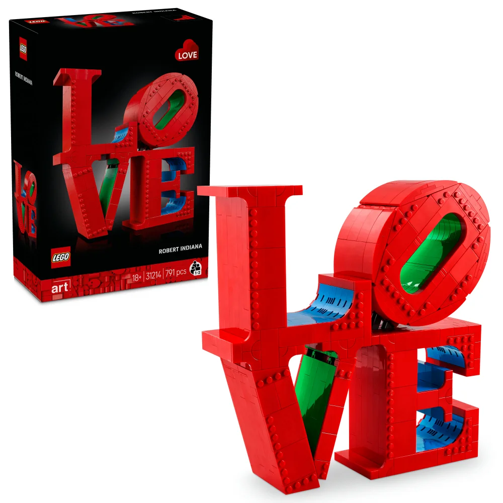 LEGO Art LOVE Home Decor Building Set for Adults 31214 Afbeelding 1