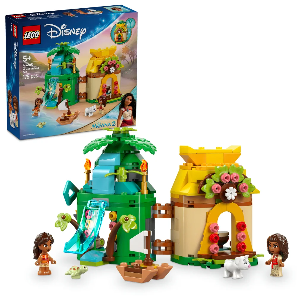 LEGO | Disney Princess Moana’s Island Fun Building Toy 43260 Afbeelding 1