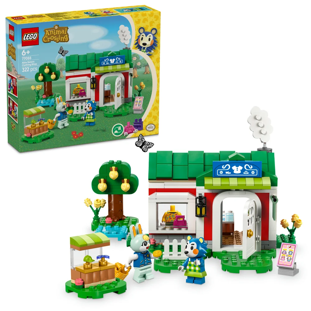 LEGO Animal Crossing Able Sisters Clothing Shop Toy 77055 Afbeelding 1
