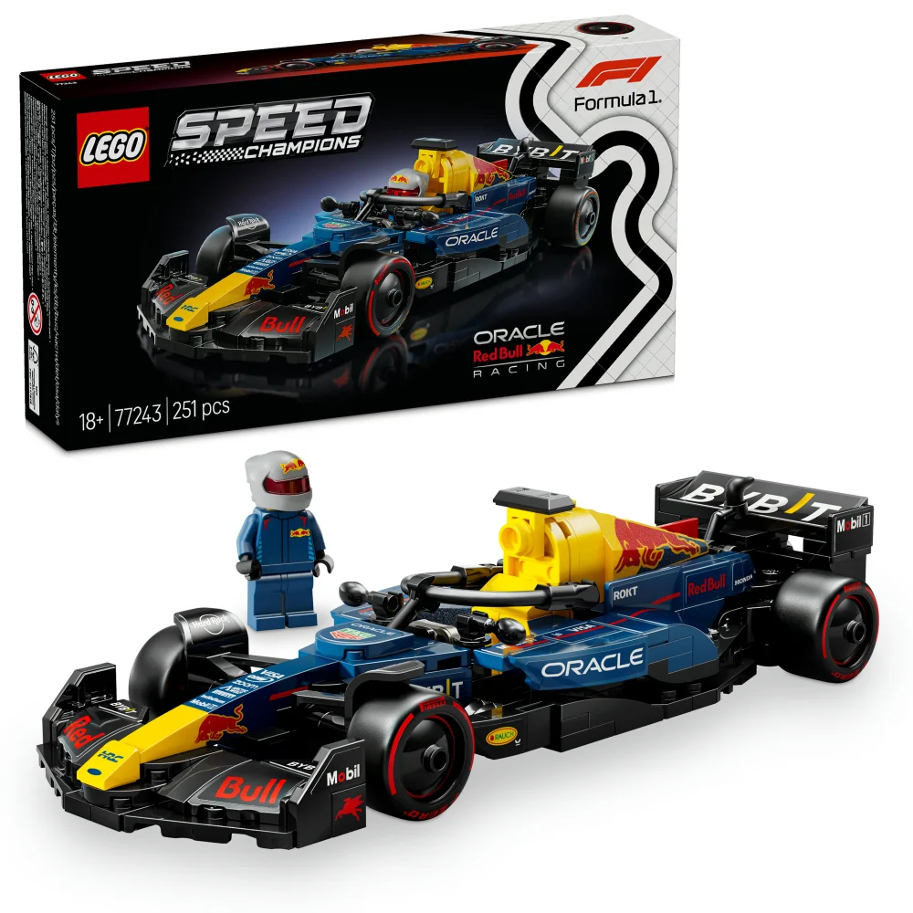LEGO Speed Champions Oracle Red Bull Racing RB20 F1 Race Car 77243 Afbeelding 1