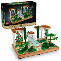 LEGO® Icons Fountain Garden Home and Office Decor, Building Set for Adults 10359