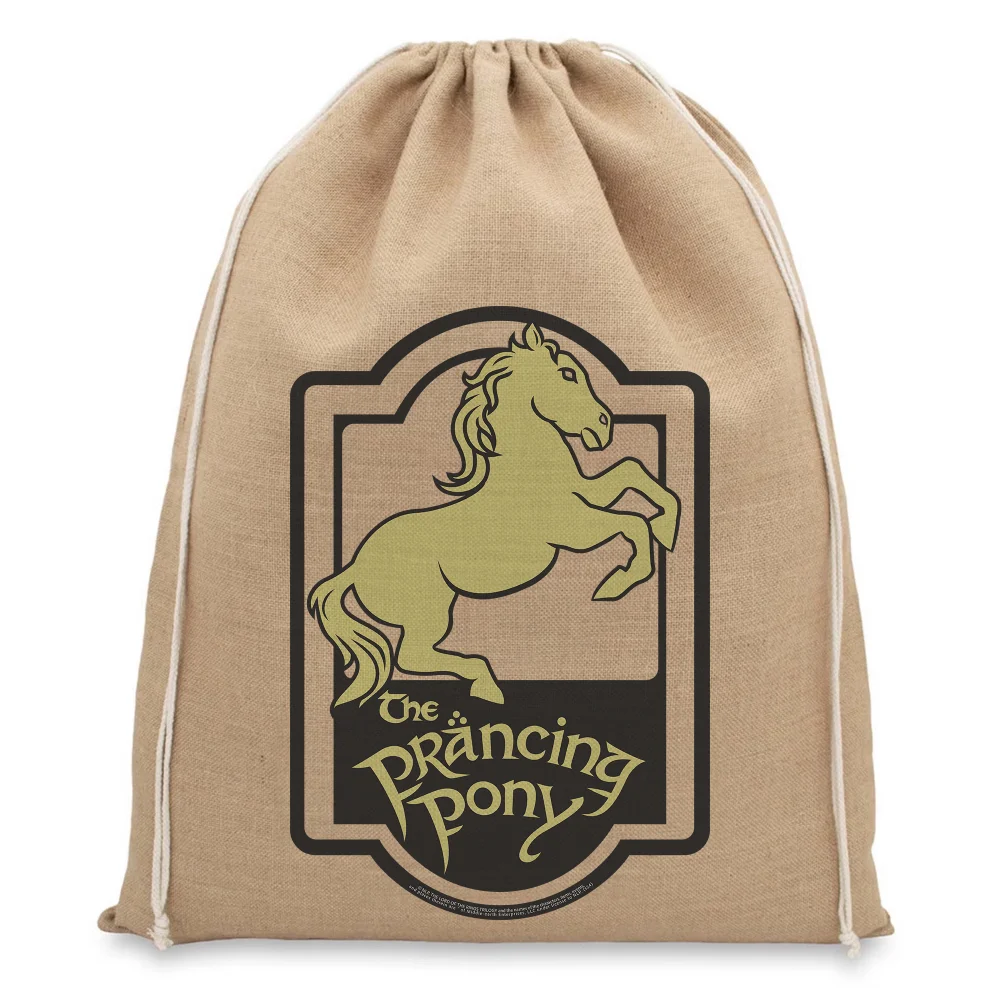 Lord Of The Rings The Prancing Pony Christmas Hessian Sack Afbeelding 1