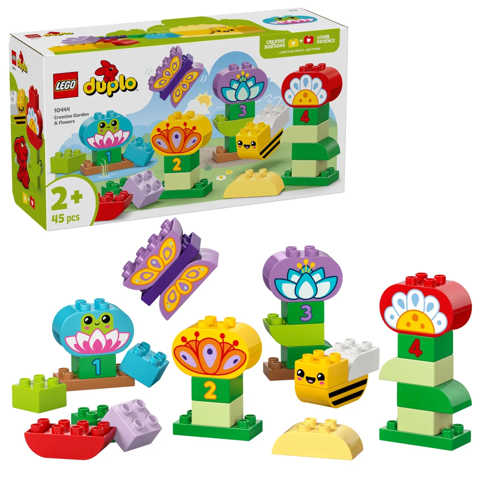 LEGO DUPLO Creative Garden & Flowers Stacking Toys Set 10444 Afbeelding 1