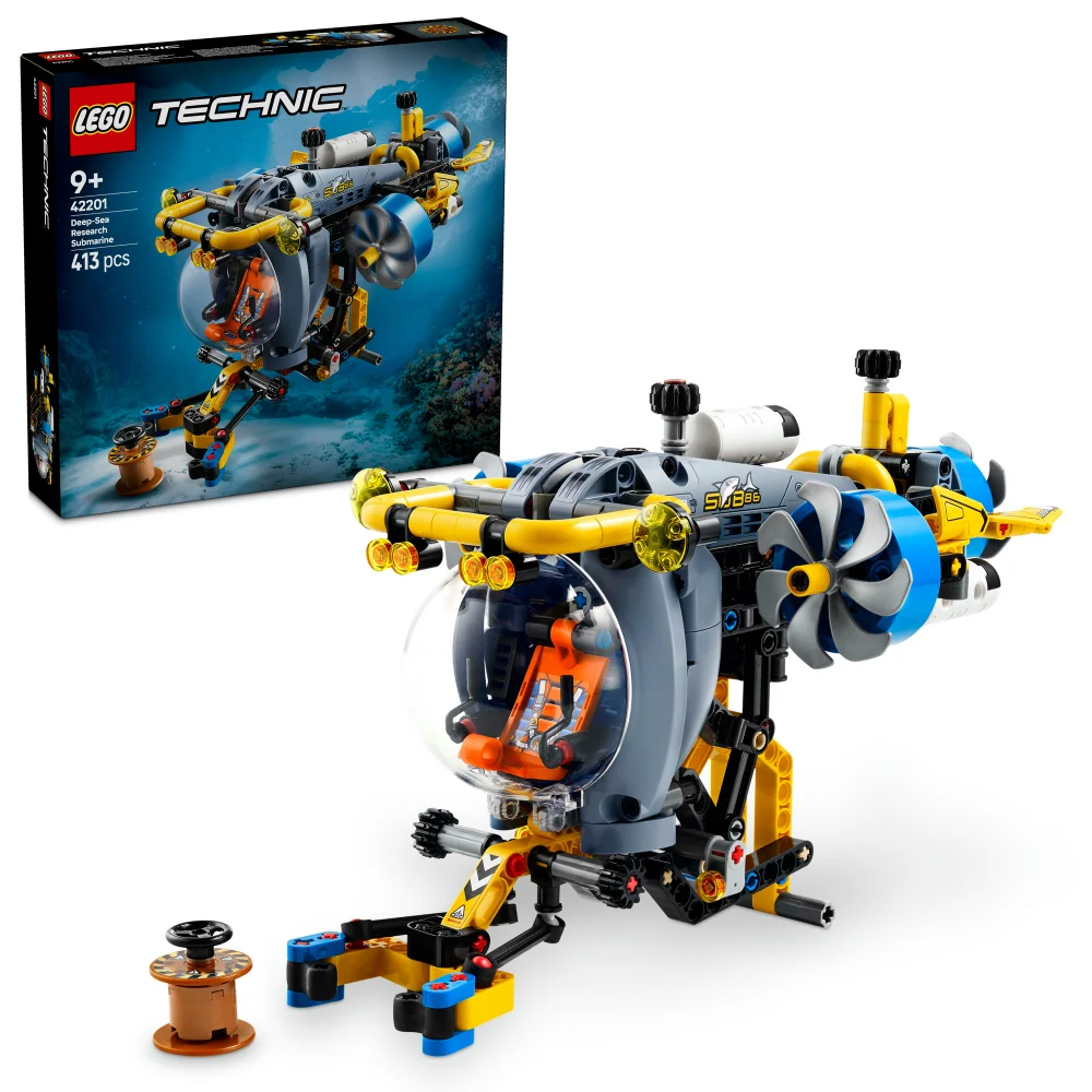 LEGO Technic Deep-Sea Research Submarine Building Toy 42201 Afbeelding 1