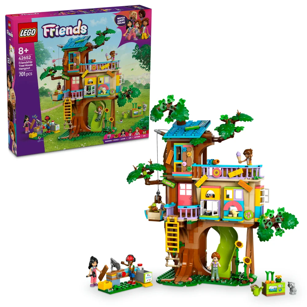 LEGO® Friends Friendship Tree House Hangout Building Kit for Pretend Play 42652 Afbeelding 1