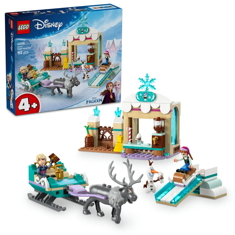 LEGO | Disney Frozen Anna’s Sleigh Adventure Set 43256 Afbeelding 1