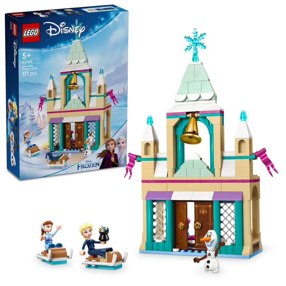 LEGO | Disney Arendelle Frozen Castle Building Toy Set 43265 Afbeelding 1