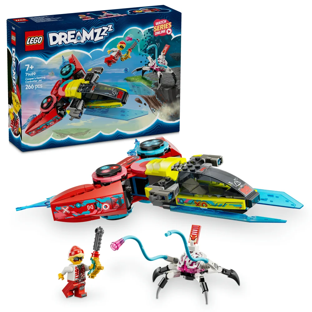 LEGO® DREAMZzz™ Cooper’s Gaming Controller Jet Video Game Toy Fantasy Gift 71489 Afbeelding 1