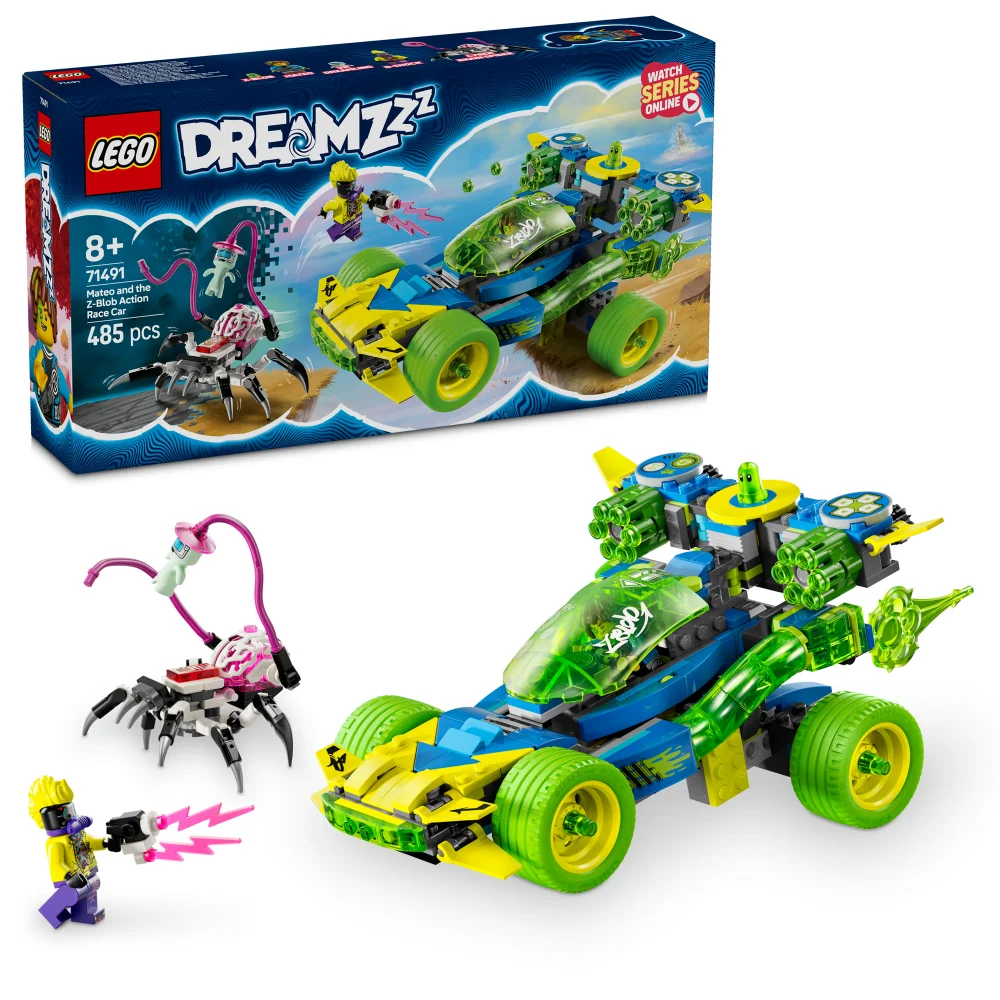 LEGO® DREAMZzz™ Mateo and the Z-Blob Action Race Car Toy 71491 Afbeelding 1