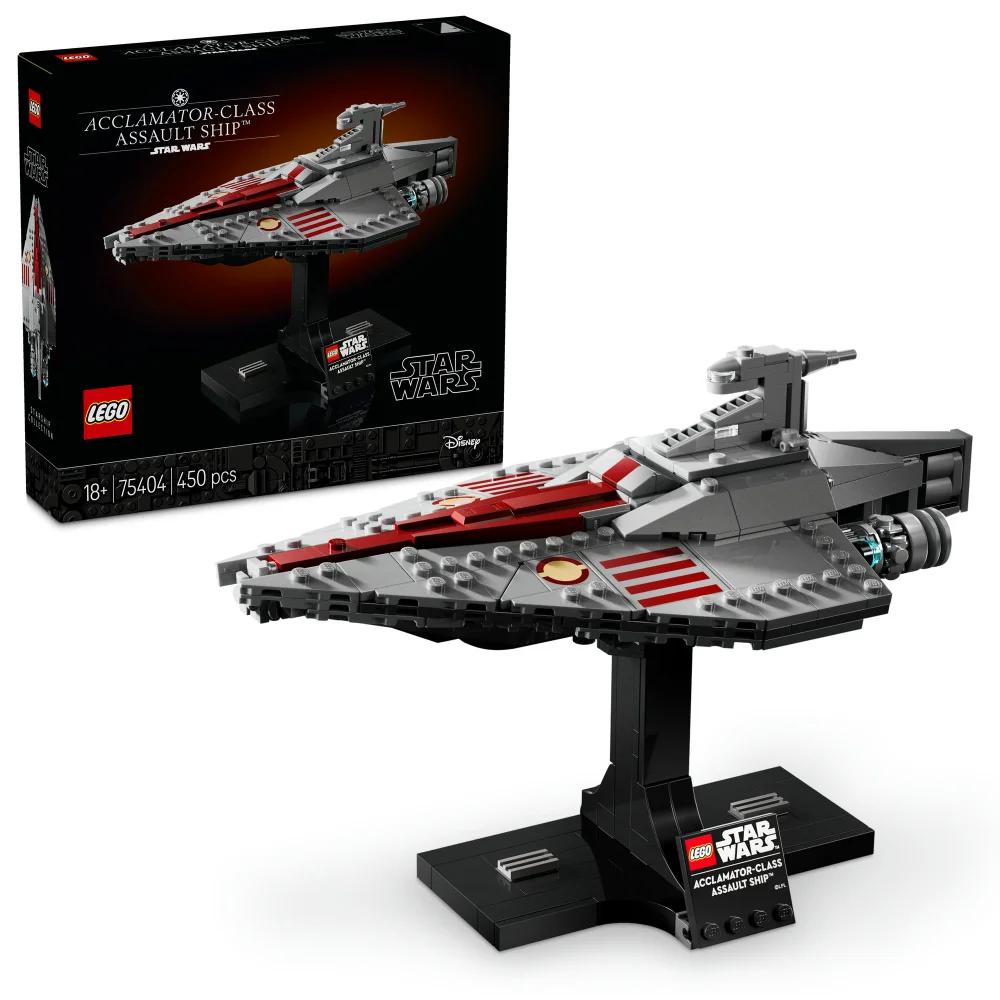LEGO Star Wars Acclamator-Class Assault Ship Model Set 75404 Afbeelding 1