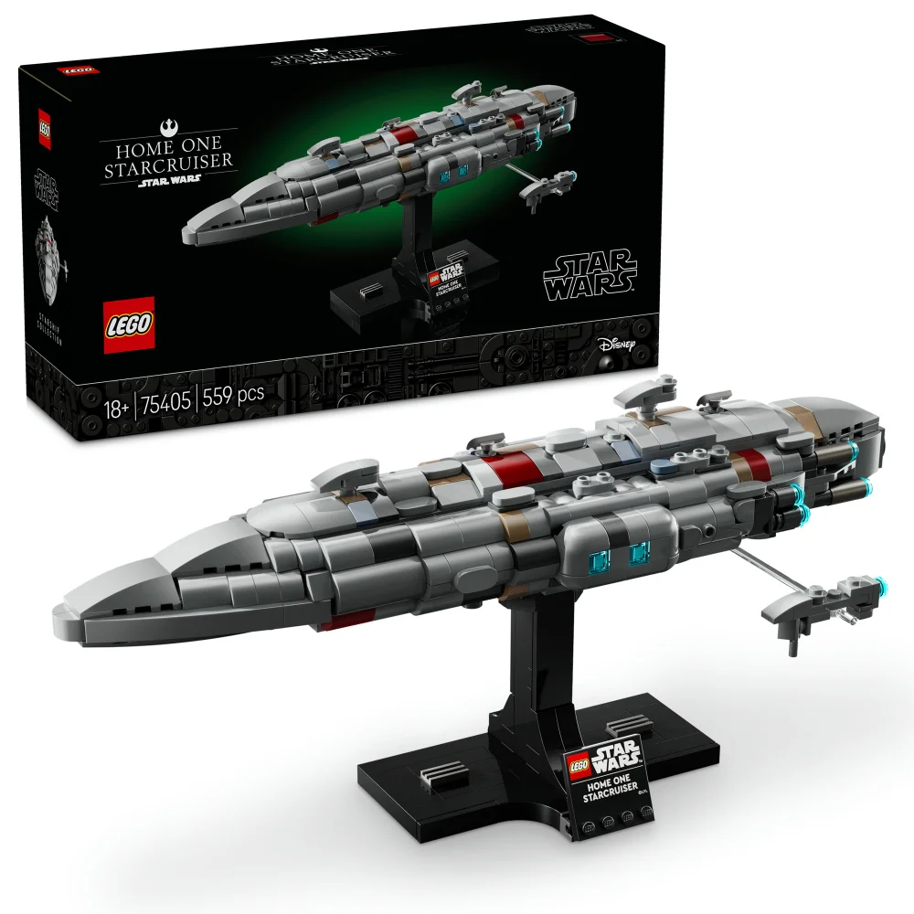 LEGO Star Wars Home One Starcruiser Set for Adults 75405 Afbeelding 1