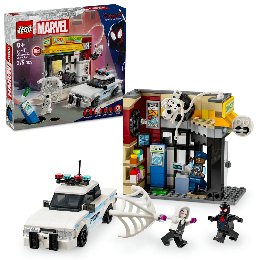 LEGO Marvel Spider-Verse: Miles Morales vs. The Spot 76311 Afbeelding 1