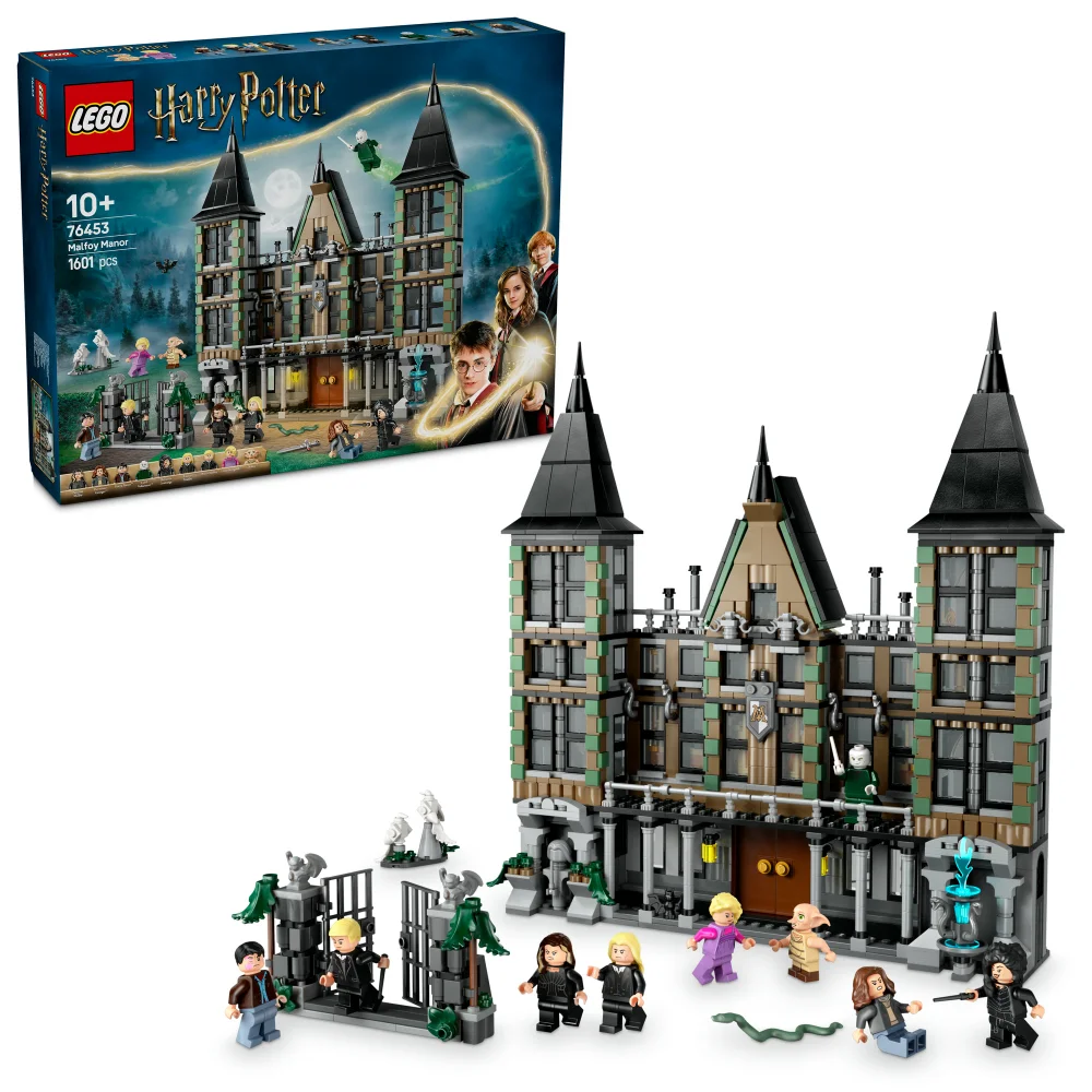LEGO Harry Potter Malfoy Manor Creative Building Toy 76453 Afbeelding 1