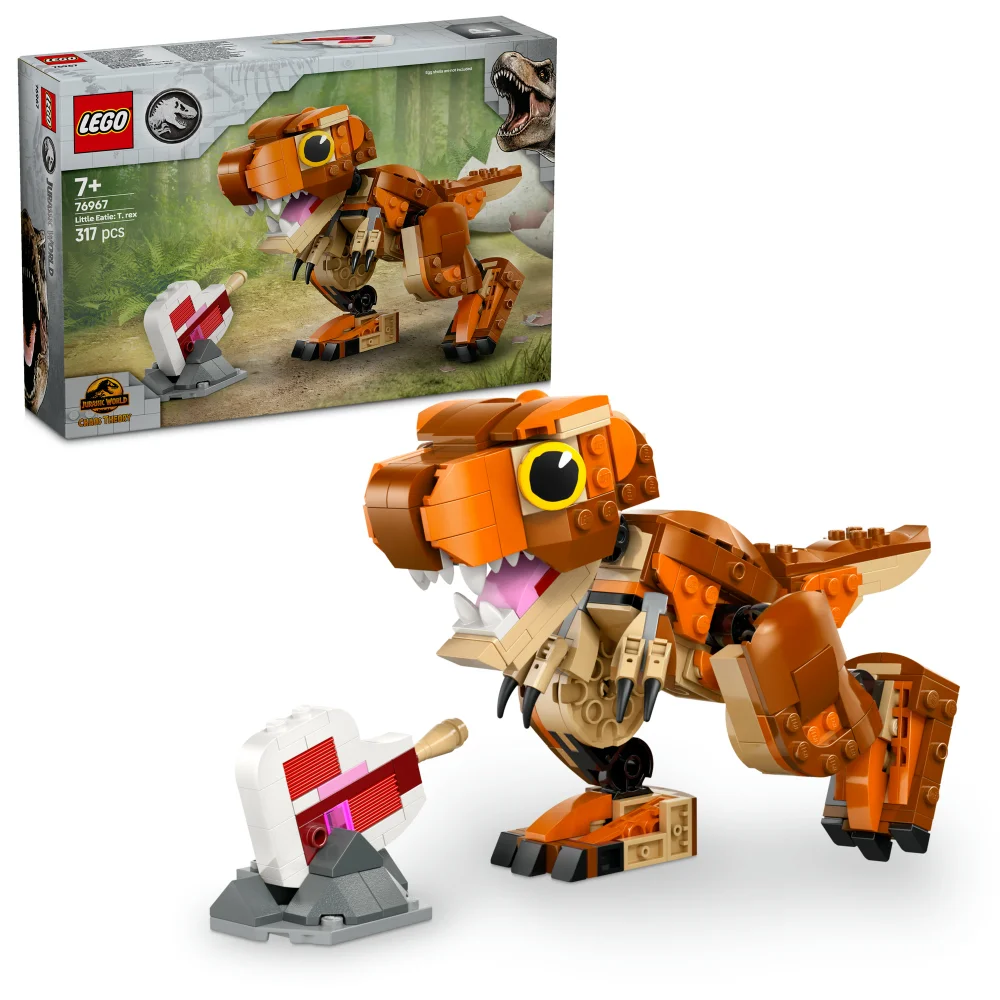 LEGO Jurassic World Little Eatie: T. rex Dinosaur Toy 76967 Afbeelding 1