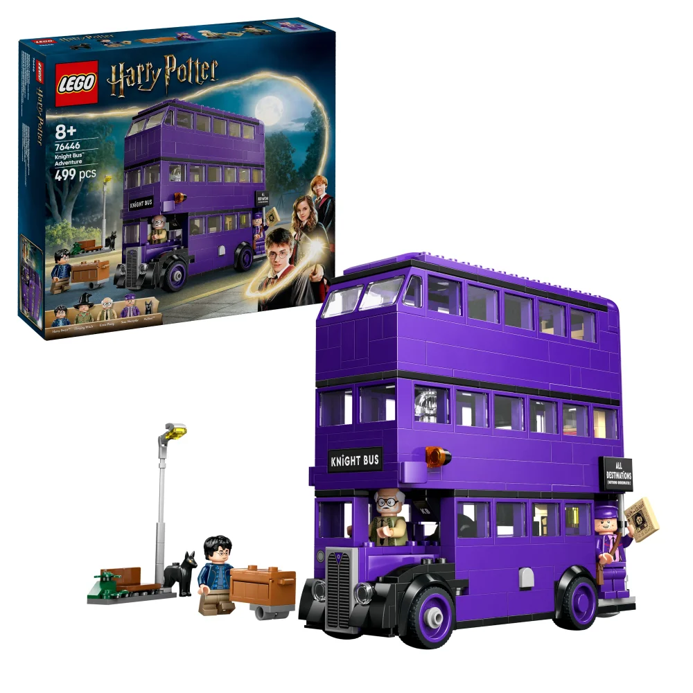 LEGO Harry Potter Knight Bus Adventure Vehicle Toy Set 76446 Afbeelding 1