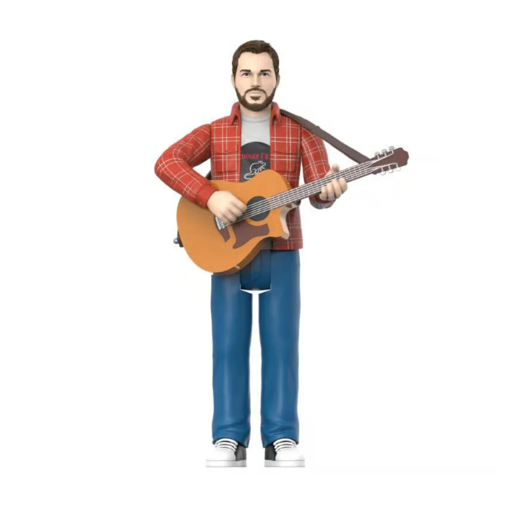 Super7 Parks and Recreation W2 - Andy Dwyer Mouserat ReAction Figure Afbeelding 1