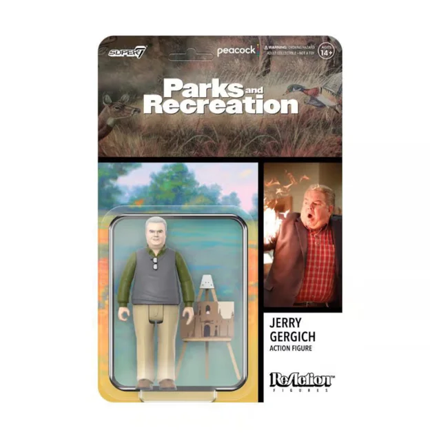 Super7 Parks and Recreation W2 - Jerry Gergich ReAction Figure