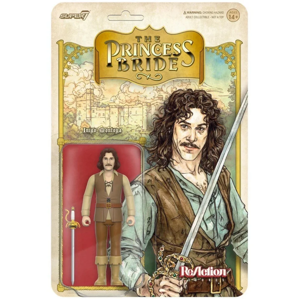 Super7 Princess Bride W1 - Inigo Montoya ReAction Figure Afbeelding 1