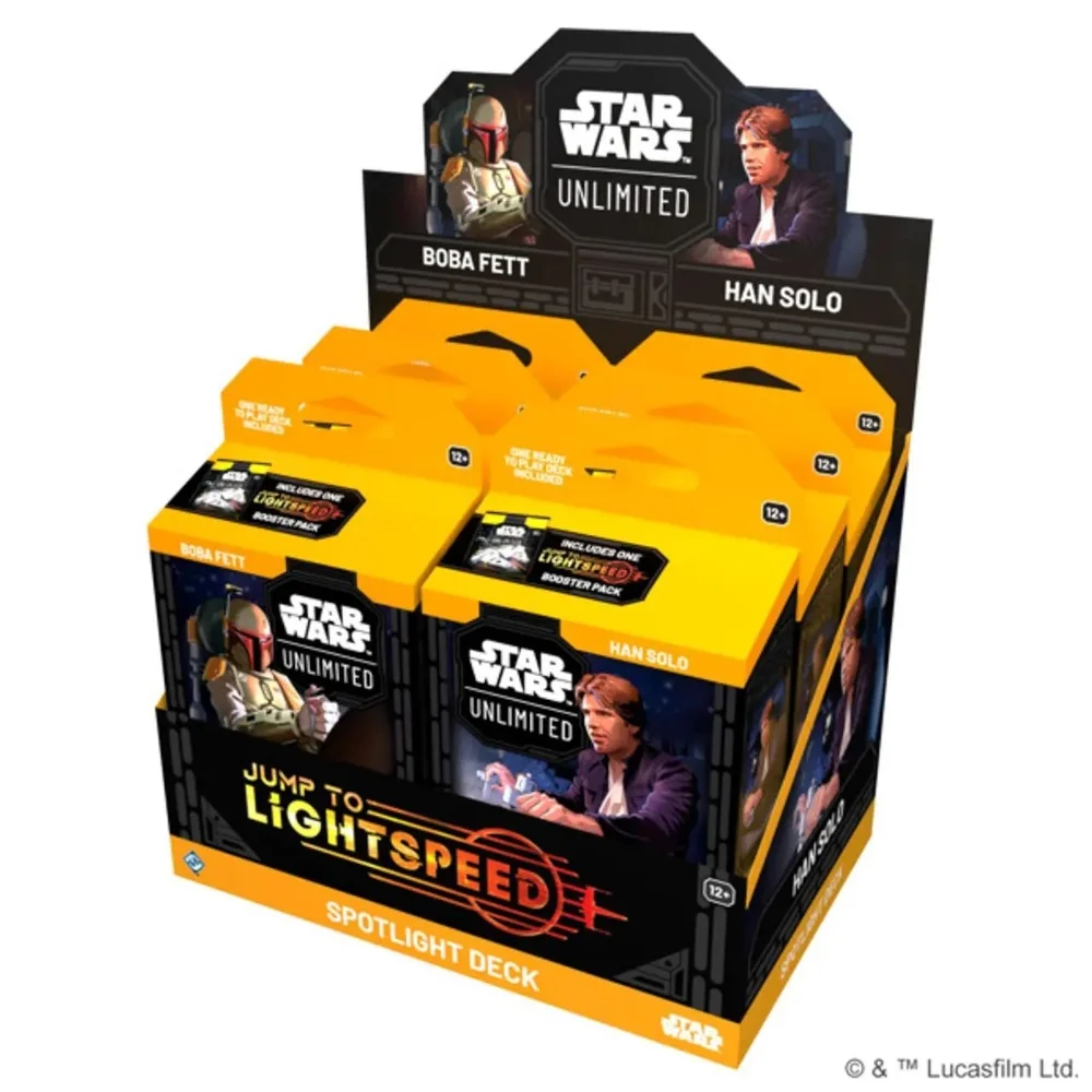 Star Wars: Unlimited Jump To Lightspeed Han Solo Spotlight Deck Afbeelding 1