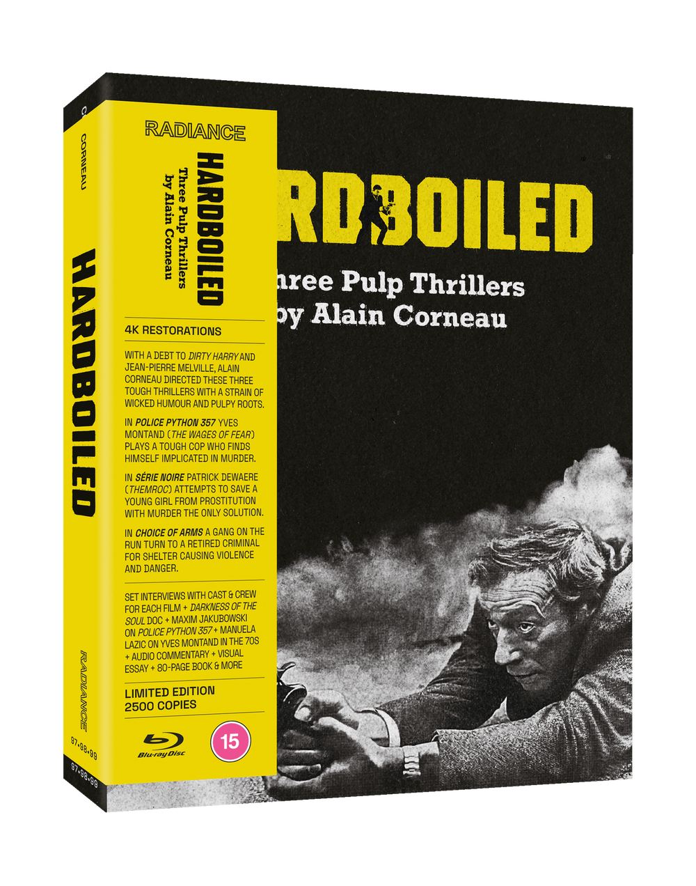 Hardboiled: Three Pulp Thrillers by Alain Corneau (Limited Edition) Afbeelding 1